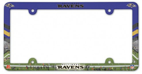 NFL Baltimore Ravens License Plate Frame