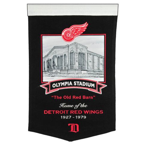 NHL Detroit Red Wings 12" x 18" Wool Stadium Banner