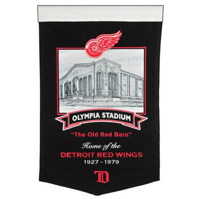 NHL Detroit Red Wings 12" x 18" Wool Stadium Banner