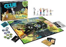 Rick & Morty Clue Board Game - Collectors Edition