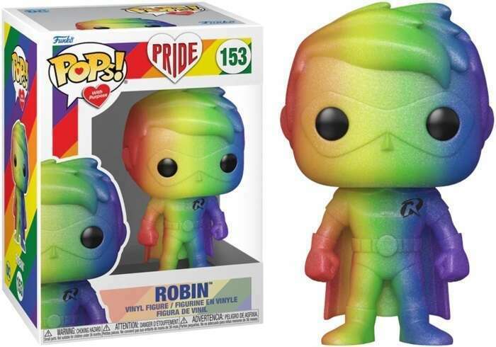 Funko POP Robin #153  (Rainbow PRIDE)