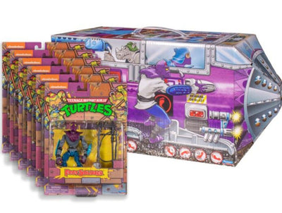 Teenage Mutant Ninja Turtles Retro Villains Mutant Module Vehicle with Six Figures