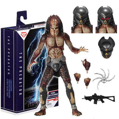 NECA Lab Escape Fugitive Predator Ultimate 7" Action Figure Predators 2019 with LED Light Up Mask