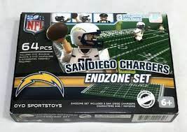 NFL San Diego Chargers Endzone Set OYO Sportstoys
