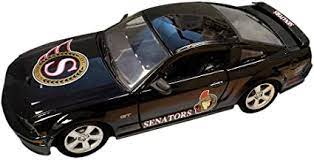 NHL Ottawa Senators 1:24 Scale 2006 Ford Mustang GT Diecast