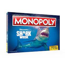 Discovery Shark Week "Predators of the Deep" Collector Monopoly Board Game