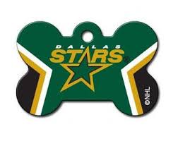 NHL Dallas Stars Bone Dog Tag