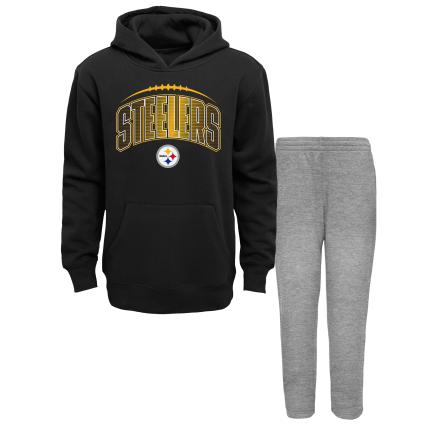 NFL Pittsburgh Steelers Youth Double Up 2pc Fleece Set