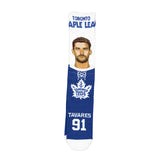 NHL Toronto Maple Leafs Tavares Selfie Socks -mens L