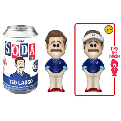 Funko Soda Ted Lasso International (sealed in can-chance to pull a chase)-SALE