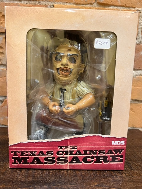 The Texas Chainsaw Massacre Leatherface 1974 7" MDS (small corner tear to box-see pic)