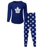NHL Toronto Maple Leaf Toddler PJ Sleep Set