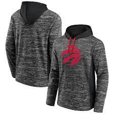 NBA Toronto Raptors Fanatics Instant Replay Hoodie (Charcoal Heather)