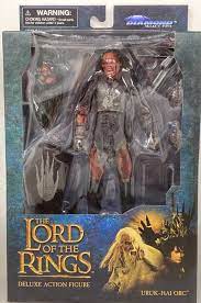 Lord of the Rings Uruk-Hai Orc Deluxe Action Figure (Diamond Select Toys) S4