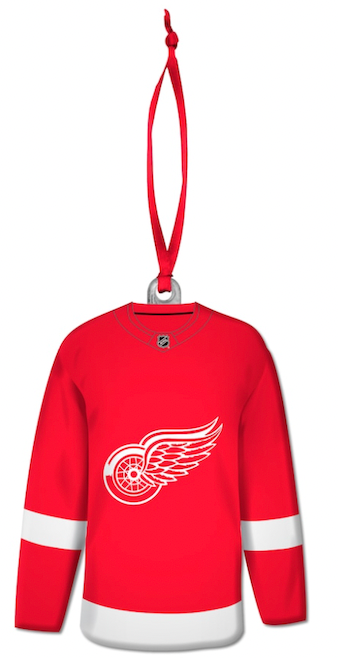 NHL Detroit Red Wings Jersey Ornament
