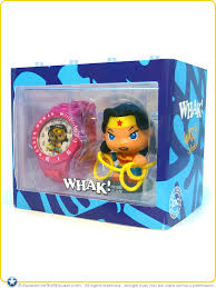 DC Comics Wonderwoman WHAK Kids Watch & Figure Set
