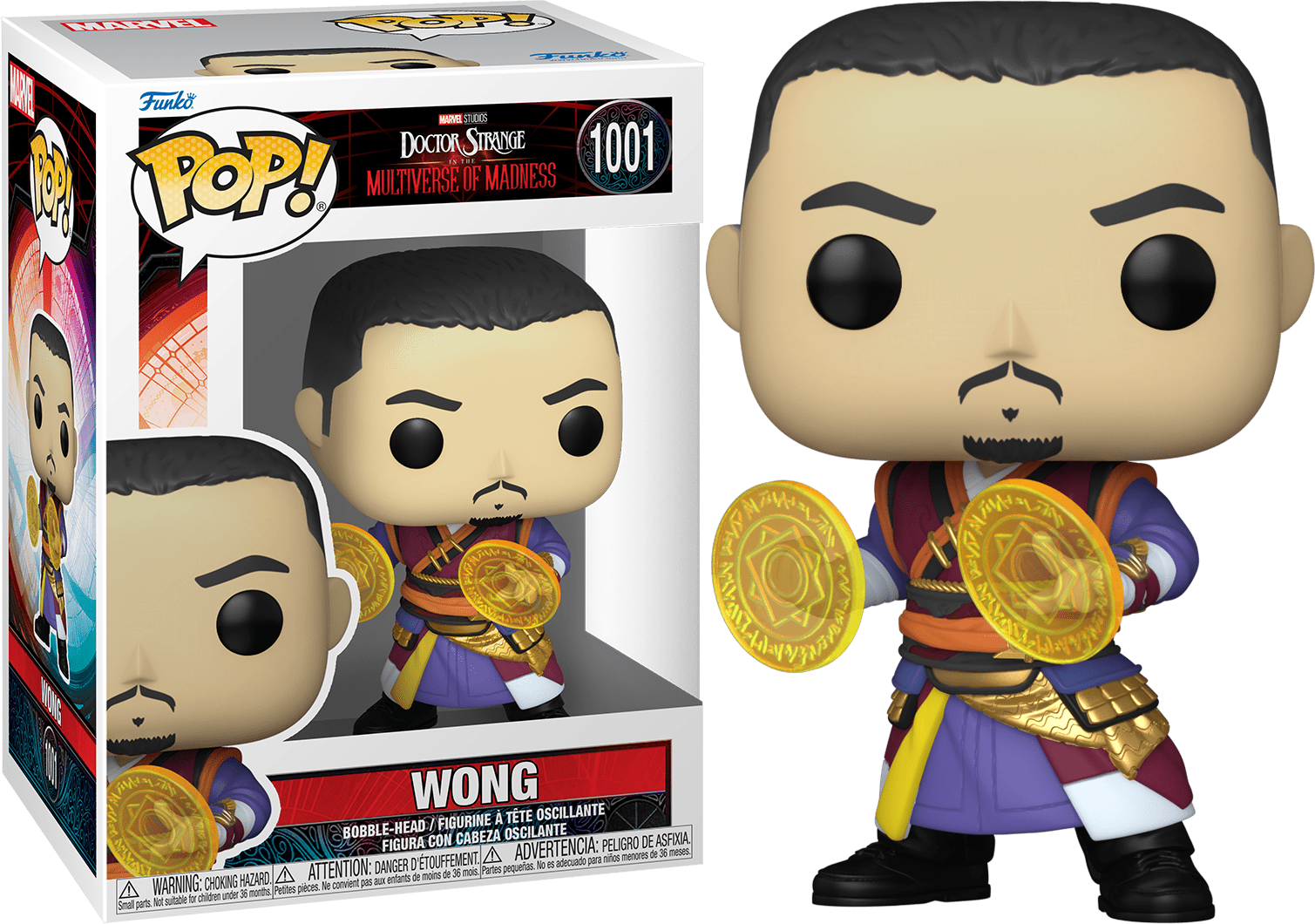 Funko POP Wong #1001 Marvel Doctor Strange Multiverse of Madness