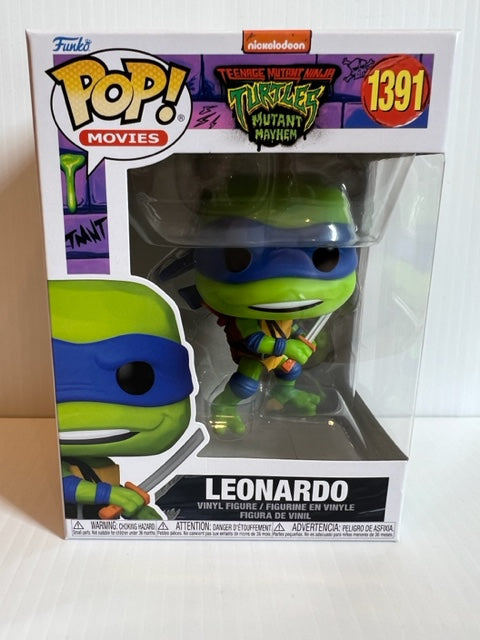 Funko POP Leonardo  #1391- Teenage Mutant Ninja Turtles Mutant Mayhem Movie