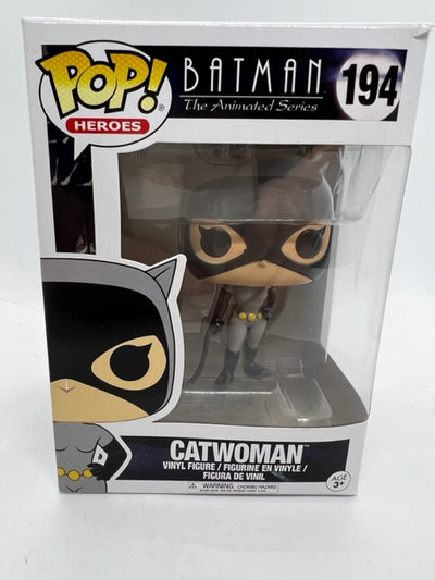 Funko POP Catwoman #194 - Batman The Animated Series (damaged box, see photos)