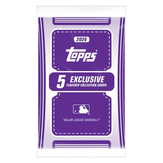 MLB 2026 TOPPS BASEBALL SERIES 2 COLLECTION - 15 Packs & 1 Oversized Card