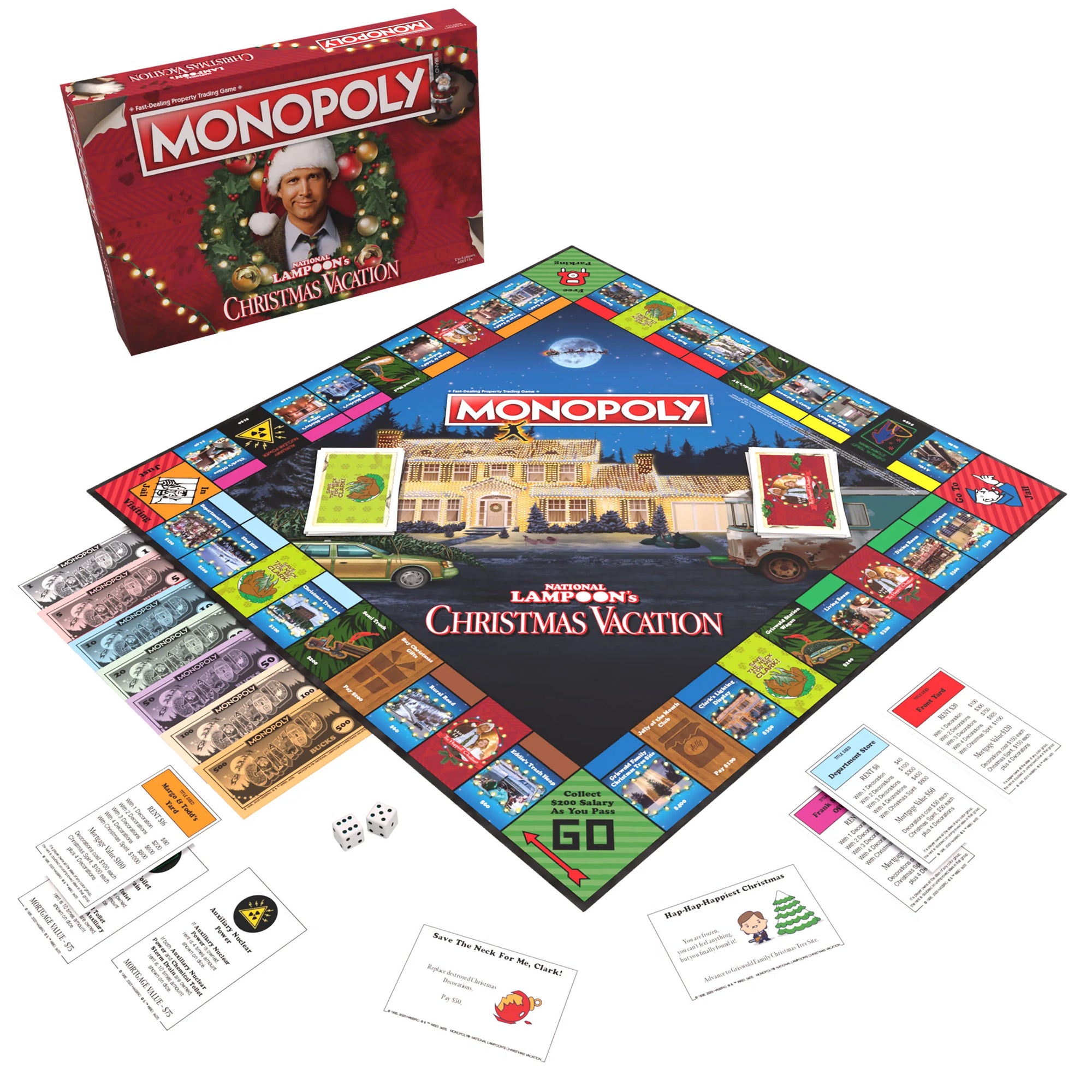 National Lampoon's Christmas Vacation Monopoly Board Game