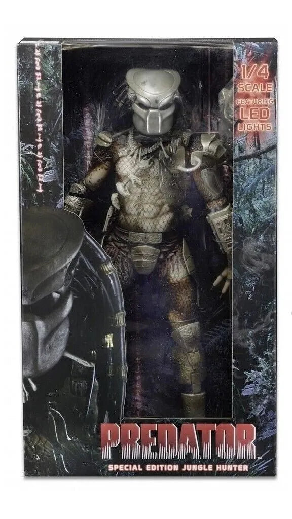 NECA 1/4 Scale Predator Figure - Special Edition Jungle Hunter