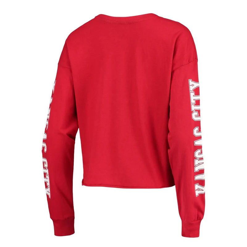 NFL 47 Brand - Women's Kansas City Chiefs Long Sleeve T-Shirt