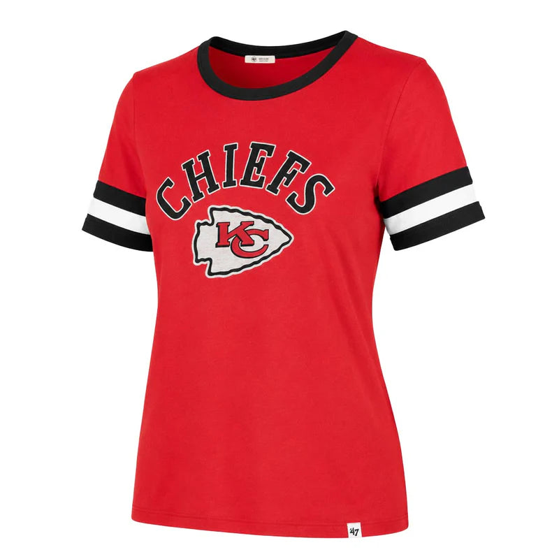 NFL 47 Brand - Women's Kansas City Chiefs Short Sleeve T-Shirt