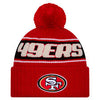 NFL San Francisco 49ers '24 New Era Sideline Sports Knit Toque