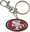 NFL San Francisco 49ers Logo Keychain with clasp