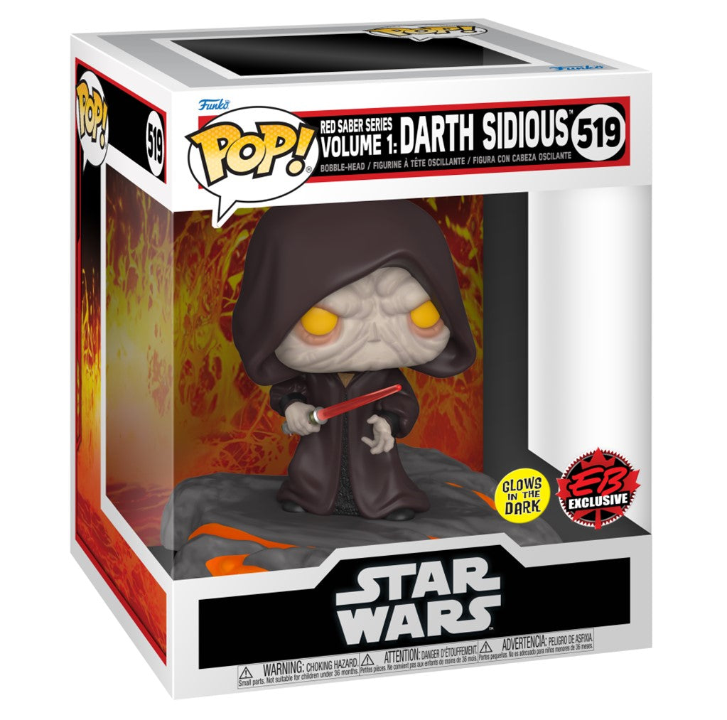 Red Saber Series Volume 1: Darth Sidious #519 - Star Wars - EB Games Exclusive