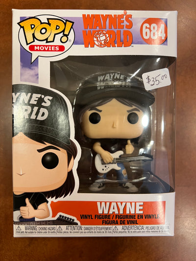 Funko POP Wayne #684 - Wayne's World (minor box damage-see pics)