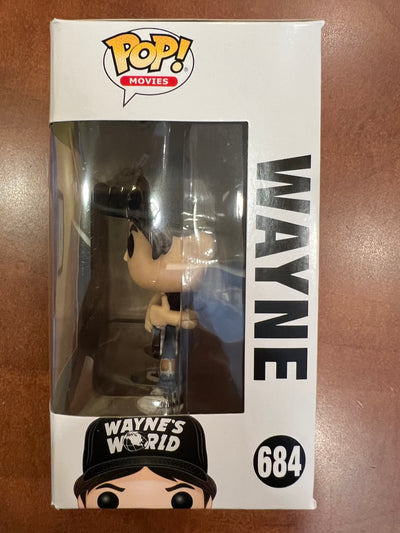 Funko POP Wayne #684 - Wayne's World (minor box damage-see pics)