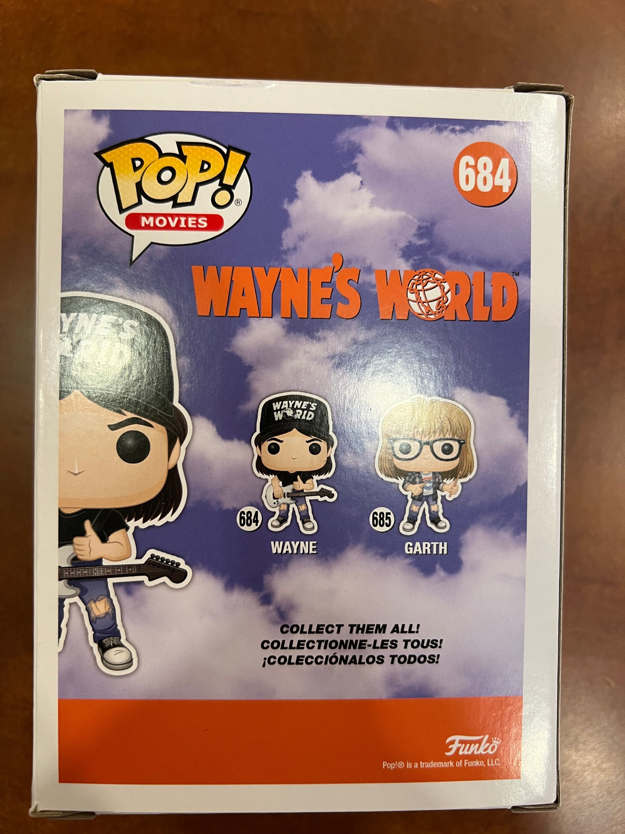 Funko POP Wayne #684 - Wayne's World (minor box damage-see pics)