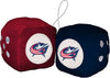 NHL Columbus Blue Jackets Fuzzy Dice