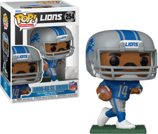 Funko POP NFL Amon-Ra St. Brown #254 - Detroit Lions
