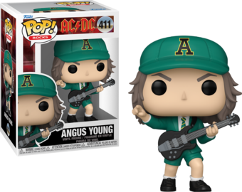 Funko POP Rocks Angus Young  in Green Outfit #411 AC/DC