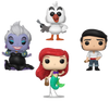 Funko POP Disney The Little Mermaid 4 pack - Ariel, Prince Eric, Scuttle, Ursula