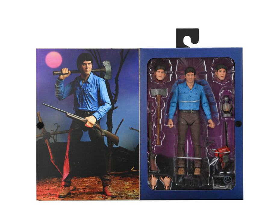 NECA The Evil Dead – 7” Scale Action Figure – 40th Anniversary Ultimate Ash – Reel Toys