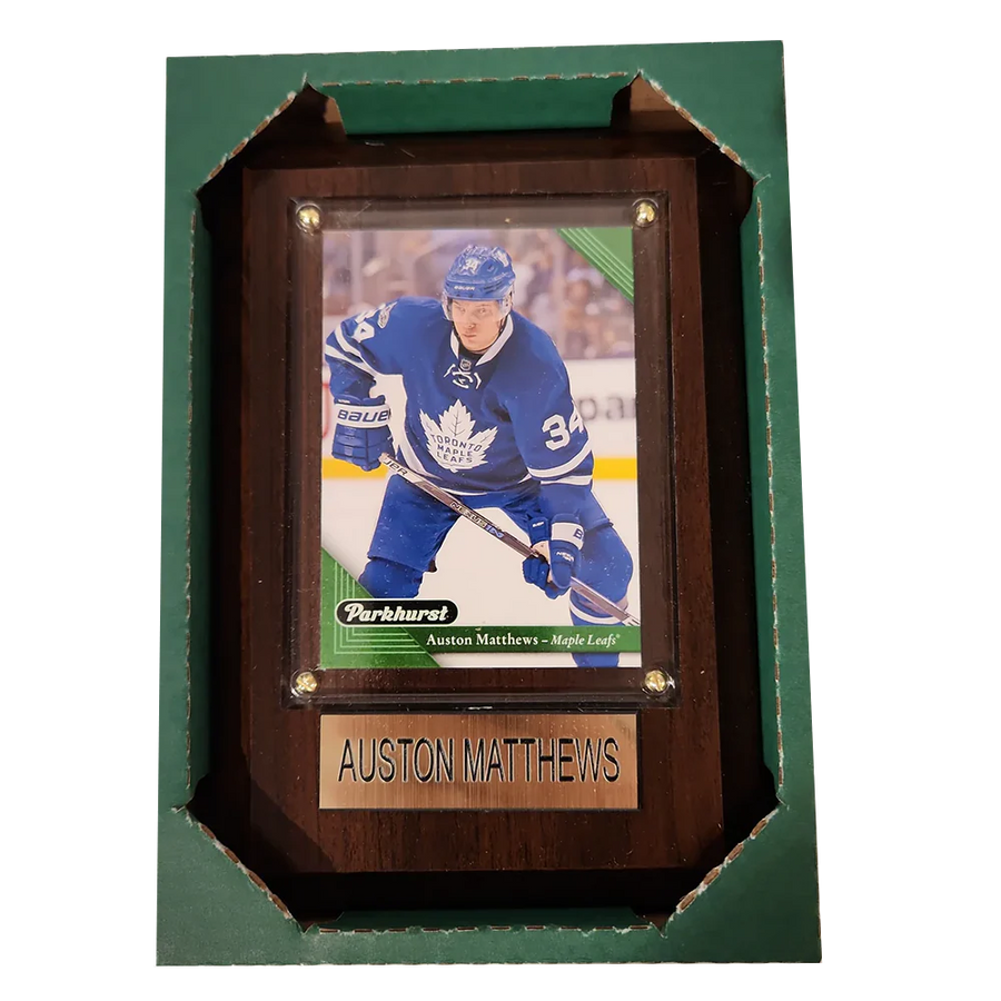 NHL Toronto Maple Leafs Auston Matthews Plaque with Card