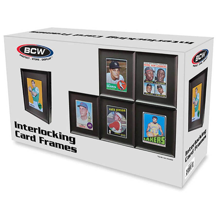 BCW Interlocking Card Frames (6 frames per pack)