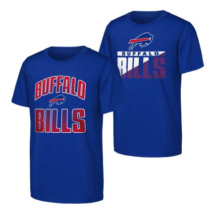 NFL Buffalo Bills Youth Never Quit "2 pack" tee shirts
