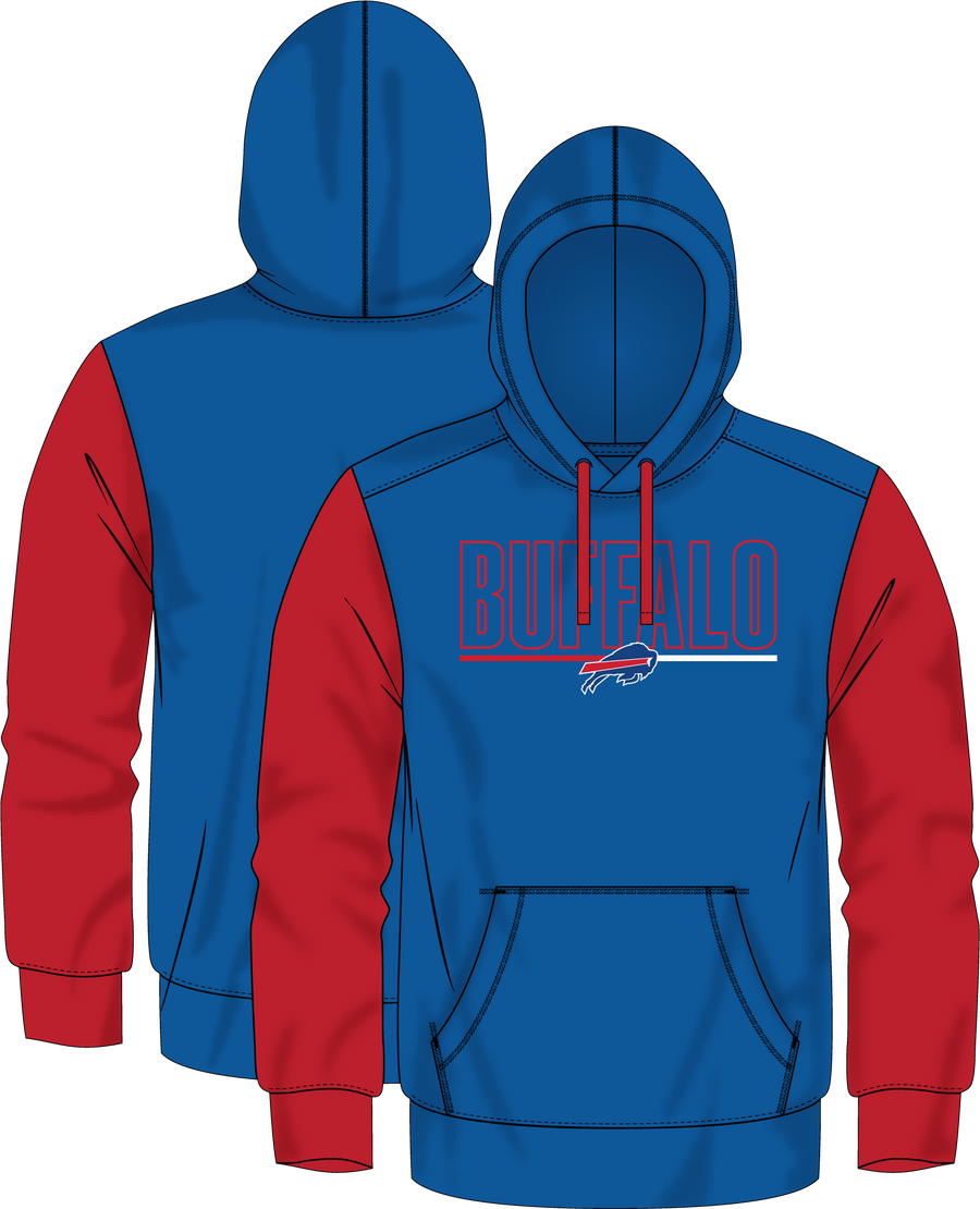 NFL Buffalo Bills Fanatics Outline Hoodie