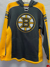 NHL Boston Bruins Youth Reebok Face Off Jersey Hoodie