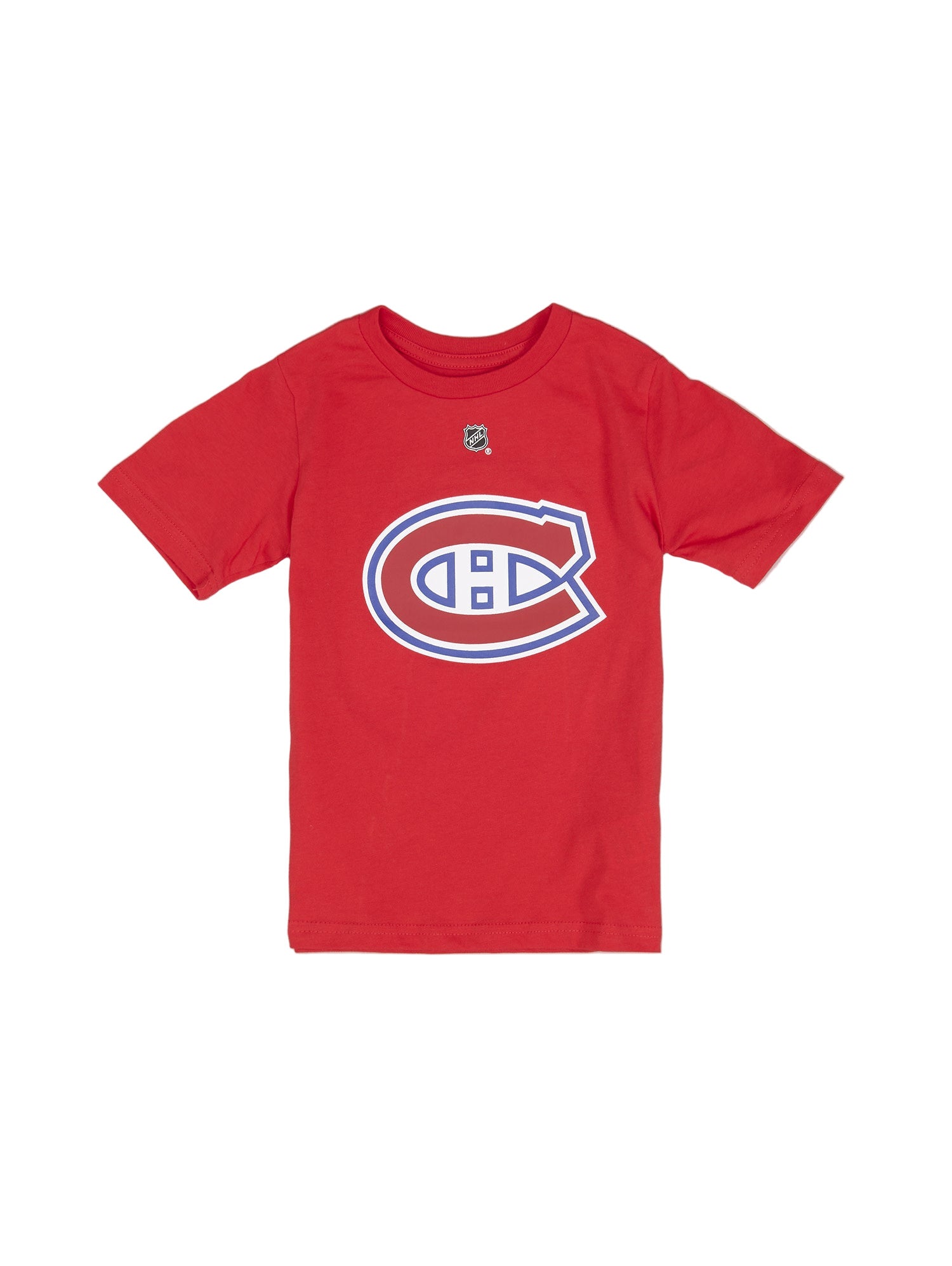 NHL Montreal Canadiens Youth "Caufield" Name & Number Tee