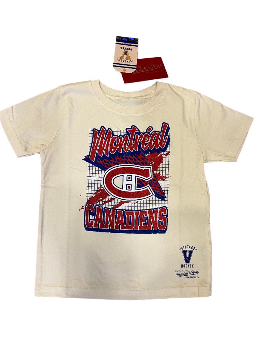 NHL Montreal Canadiens Kids Retro Wizard Mitchell & Ness Tee