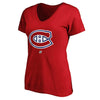 NHL Montreal Canadiens Fanatics Women Logo Tee