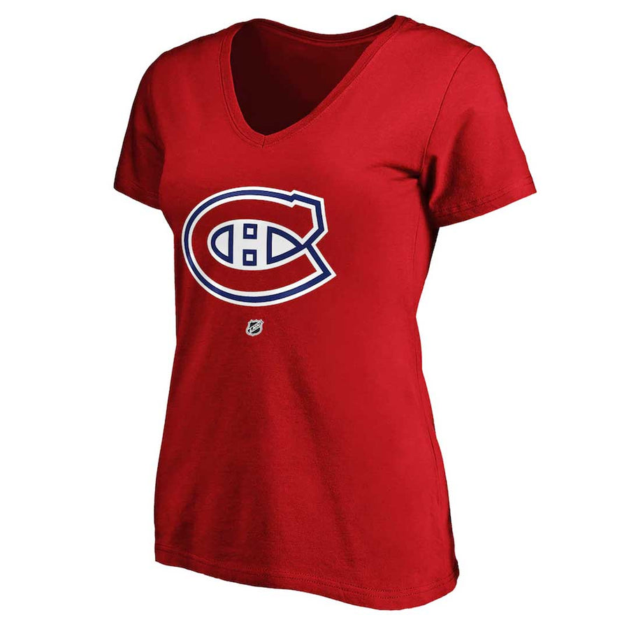 NHL Montreal Canadiens Fanatics Women Logo Tee