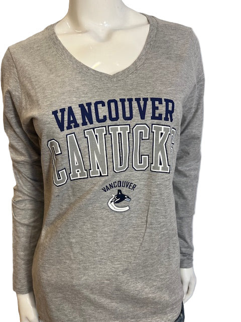 NHL Vancouver Canucks Fanatics Women's Long Sleeve Tee (online only)
