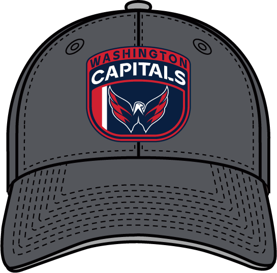 NHL Washington Capitals Fanatics '24 Authentic Pro Stretch-Fit Storm Grey Hat